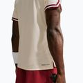 Polo Nike Court Slam Aero-Fit Pale Ivory/Team Red 5