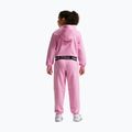 Felpa bambini Nike Pro Fleece pink rise/pink rise/black/white 2