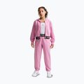 Felpa bambini Nike Pro Fleece pink rise/pink rise/black/white 7