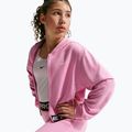 Felpa bambini Nike Pro Fleece pink rise/pink rise/black/white 5
