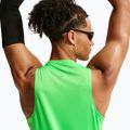 Maglia da corsa da uomo Nike Stride green spark 5