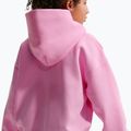 Felpa bambini Nike Sportswear Studio Fleece pink rise/white 7