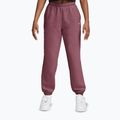 Pantaloni per bambini Nike Sportswear Studio Fleece pink smoke/white