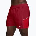 Pantaloncini da corsa da uomo Nike Miler tough red 3