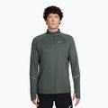 Felpa da corsa uomo Nike Miler Dri-Fit UV 1/2 Zip camo green