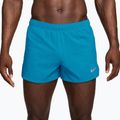Pantaloncini da corsa da uomo Nike Fast light current blue/black