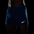 Pantaloncini da corsa da uomo Nike Fast light current blue/black 5