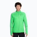 Felpa da corsa uomo Nike Miler Dri-Fit UV 1/2 Zip illusion green