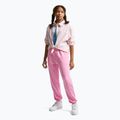 Pantaloni per bambini Nike Sportswear Studio Fleece pink rise/white 2