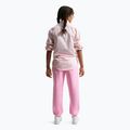 Pantaloni per bambini Nike Sportswear Studio Fleece pink rise/white 3
