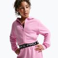 Pantaloncini bambini Nike Pro Fleece pink rise/pink rise/black/white 4