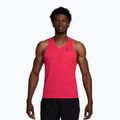 Maglia da corsa da uomo Nike AeroSwift fusion red/black