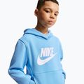 Felpa bambini Nike Sportswear Club Fleece football blue/white 2