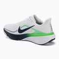 Scarpe da corsa uomo Nike Pegasus 42 white/green spark/midnight navy 3