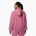 Felpa donna Jordan Fleece Hoodie desert berry/white 3