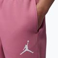 Pantaloni da donna Jordan Fleece desert berry/white 4