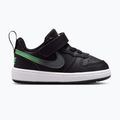Scarpe per bambini Nike Court Borough Low black/smoke grey/white/illusion green