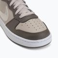 Scarpe Nike Court Borough Low moon particle/cave stone/white/white 7