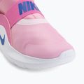Scarpe per bambini Nike Flex Runner 4 pink rise/playful pink/racer blue 7