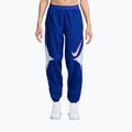 Pantaloni donna Nike Swoosh Dri-Fit old royal/football grey/pink rise