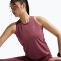 Maglia da running da donna Nike Swift Dri-Fit Tank Top pink smoke 6