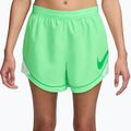 Pantaloncini da corsa da donna Nike Tempo Dri-Fit Unlined illusion green/barely green/green spark