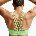 Reggiseno sportivo Nike Indy Strappy illusion green/black 3