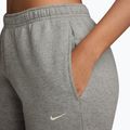 Pantaloni da donna Nike Studio Fleece dark grey heather/sail 3