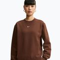 Felpa donna Nike Studio Fleece cacao wow/sail 4
