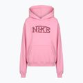 Felpa donna Nike Studio Fleece pink rise/pink smoke 4