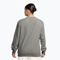 Felpa donna Nike Studio Fleece Lightweight dark grey heather/sail 2