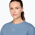 Felpa donna Nike Studio Fleece work blue/sail 3