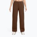 Pantaloni da donna Nike Studio Fleece cacao wow/sail