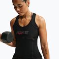 Maglia da allenamento donna Nike One black/black/university red/white 5