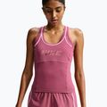 Maglia da allenamento donna Nike One pink smoke/pink rise/mystic dates/white