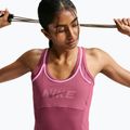 Maglia da allenamento donna Nike One pink smoke/pink rise/mystic dates/white 5