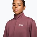 Felpa da allenamento donna Nike Studio Fleece Sport pink smoke/mystic dates/white 3