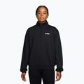 Felpa da allenamento donna Nike Studio Fleece Sport black/university red/white