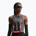 Maglia da running da donna Nike AeroSwift iron grey/volt/white