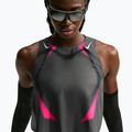 Maglia da running da donna Nike AeroSwift iron grey/volt/white 4