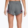 Pantaloncini da corsa da donna Nike AeroSwift iron grey/white 2