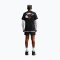 Maglia da corsa da uomo Nike Dri-Fit Graphic black/white 2