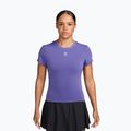 Maglietta da tennis da donna Nike Court Advantage dark iris/white