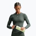 Longsleeve da allenamento da donna Nike One Fitted camo green/white