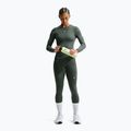 Longsleeve da allenamento da donna Nike One Fitted camo green/white 2