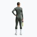 Longsleeve da allenamento da donna Nike One Fitted camo green/white 3