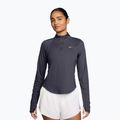 Longsleeve da running donna Nike Tempo Swoosh Run Dri-Fit 1/4-Zip LS gridiron/white