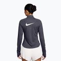 Longsleeve da running donna Nike Tempo Swoosh Run Dri-Fit 1/4-Zip LS gridiron/white 2