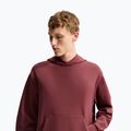 Felpa da allenamento uomo Nike 24.7 ImpossiblySoft Light Boulder/Black/Burgundy Crush 4