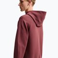 Felpa da allenamento uomo Nike 24.7 ImpossiblySoft Light Boulder/Black/Burgundy Crush 5